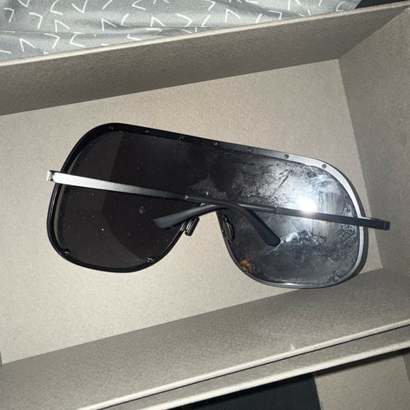 Rick Owens Black Sunglasses - Picture 2 of 6